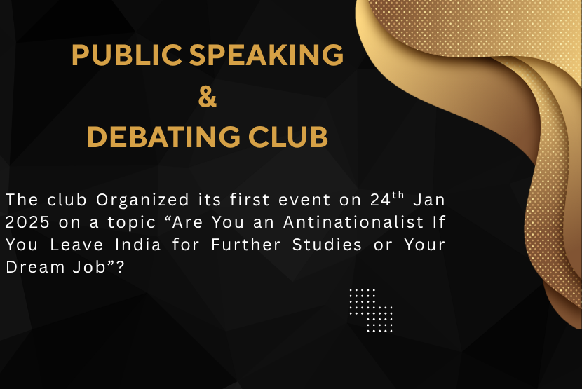 Public Speaking & Debating Club